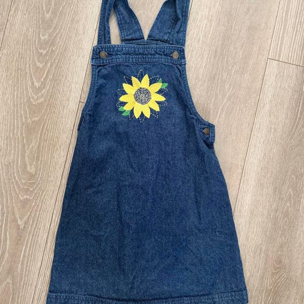 Cynthia rowley blue denim sunflower